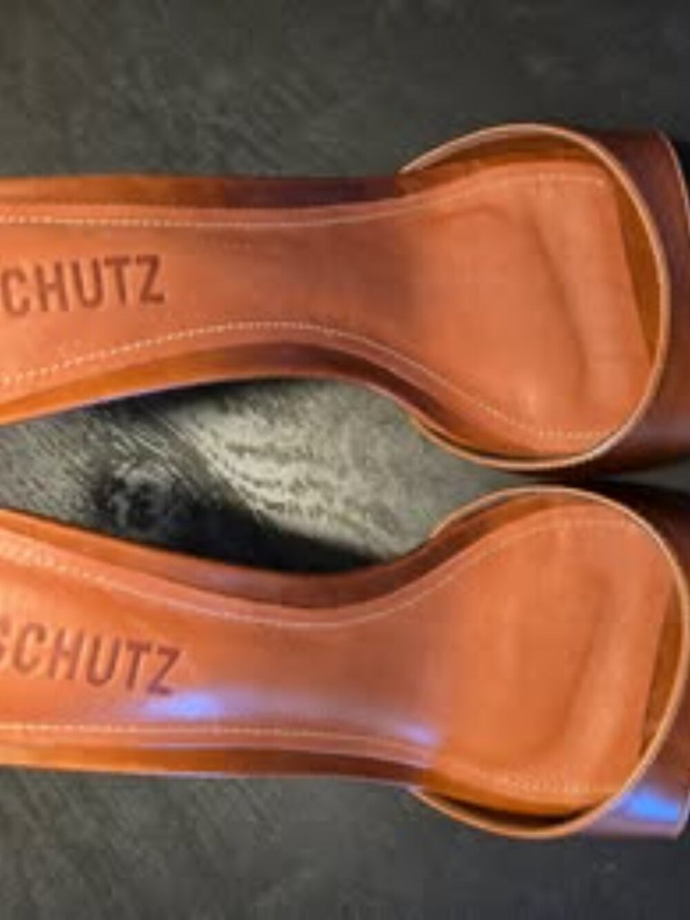 Schutz Elodie Leather Sandal - Women Size 8.5 - Picture 10 of 10
